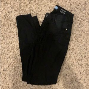 7 for all mankind black maternity jeans Sz 27